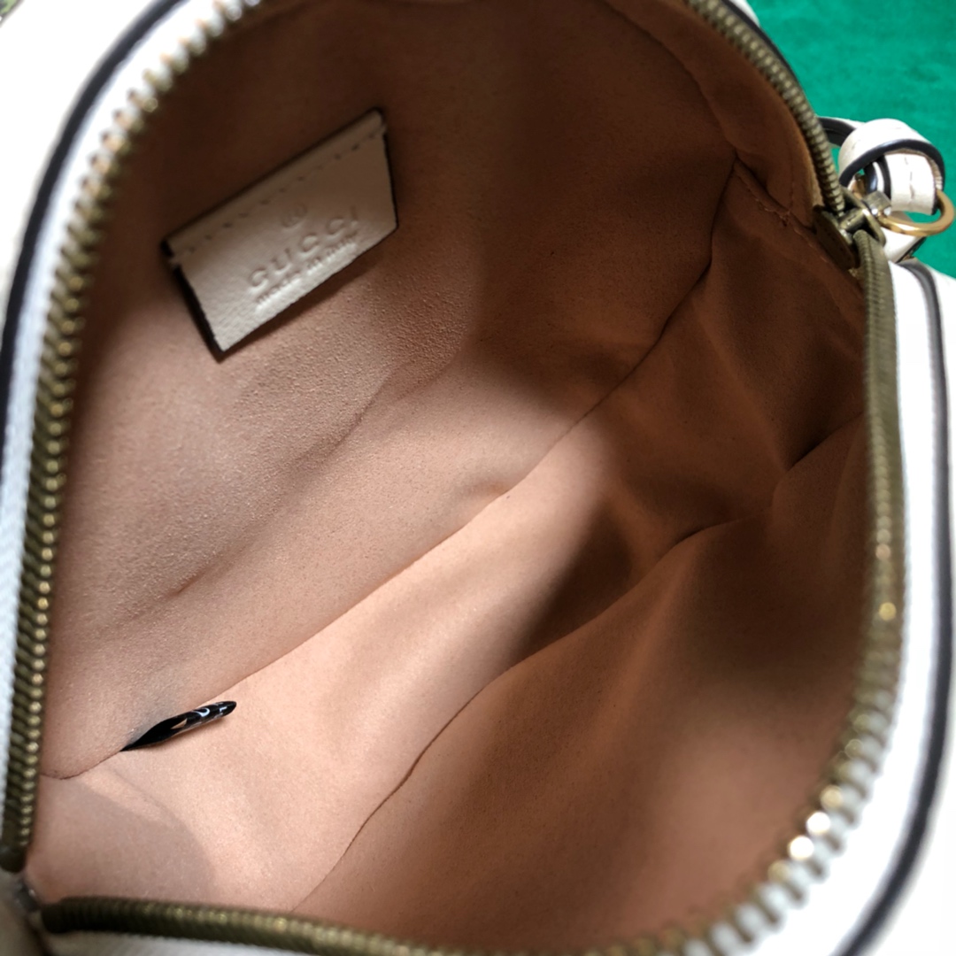 550154 GG Marmont mini round shoulder bag