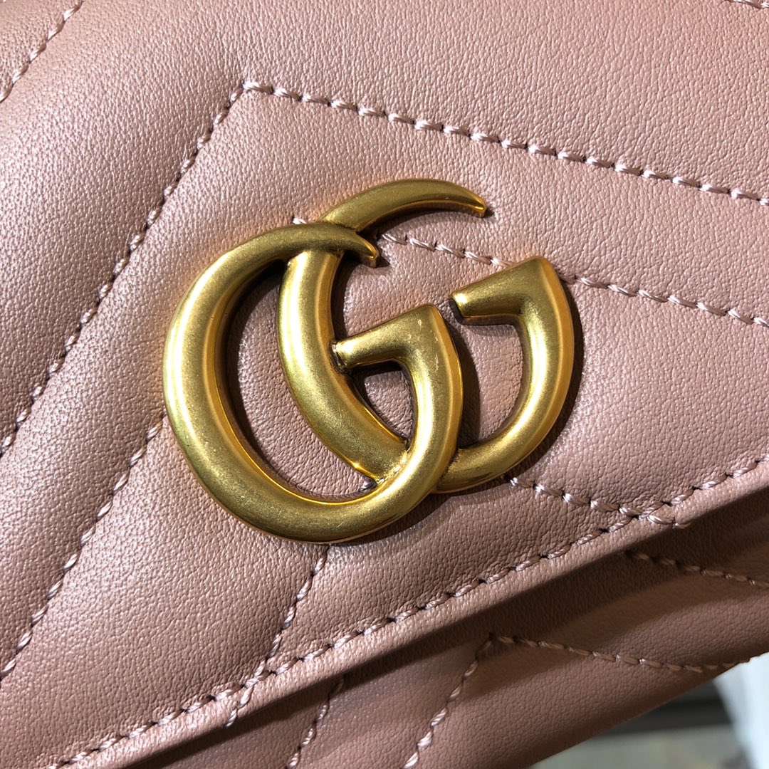 443436 GG Marmont continental wallet, Gucci Women's Continental, Wallets