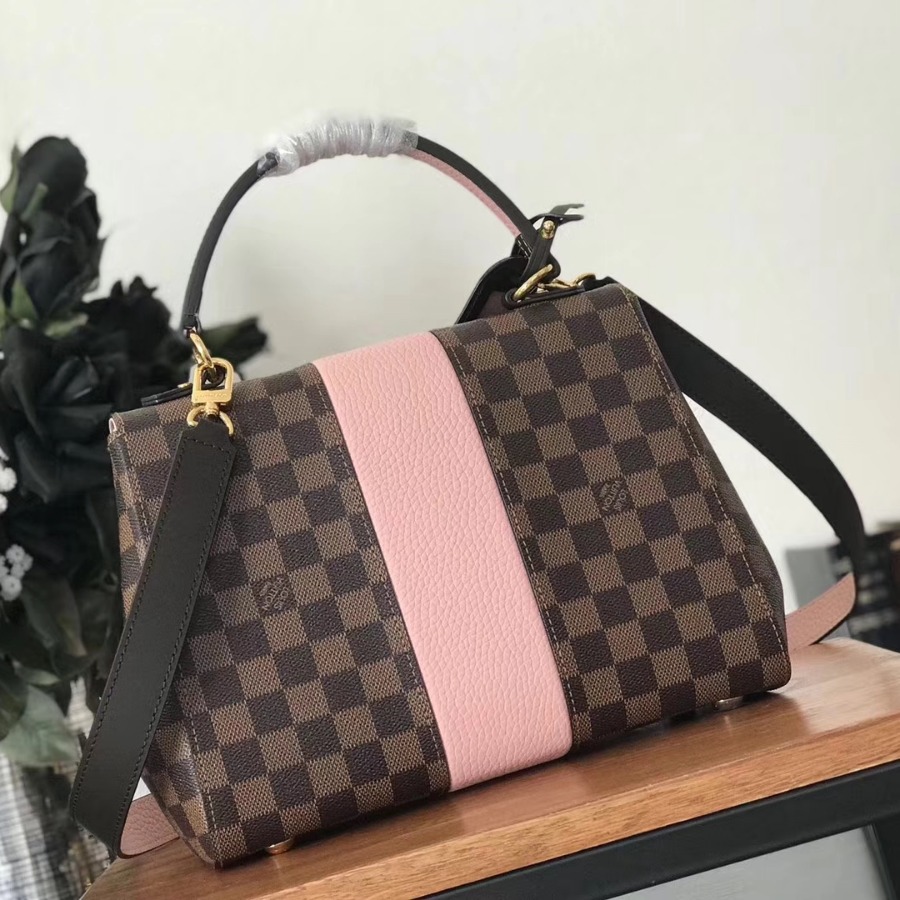 N64417, LOUIS VUITTON LV, Bond Street Mahina Leather Handbag