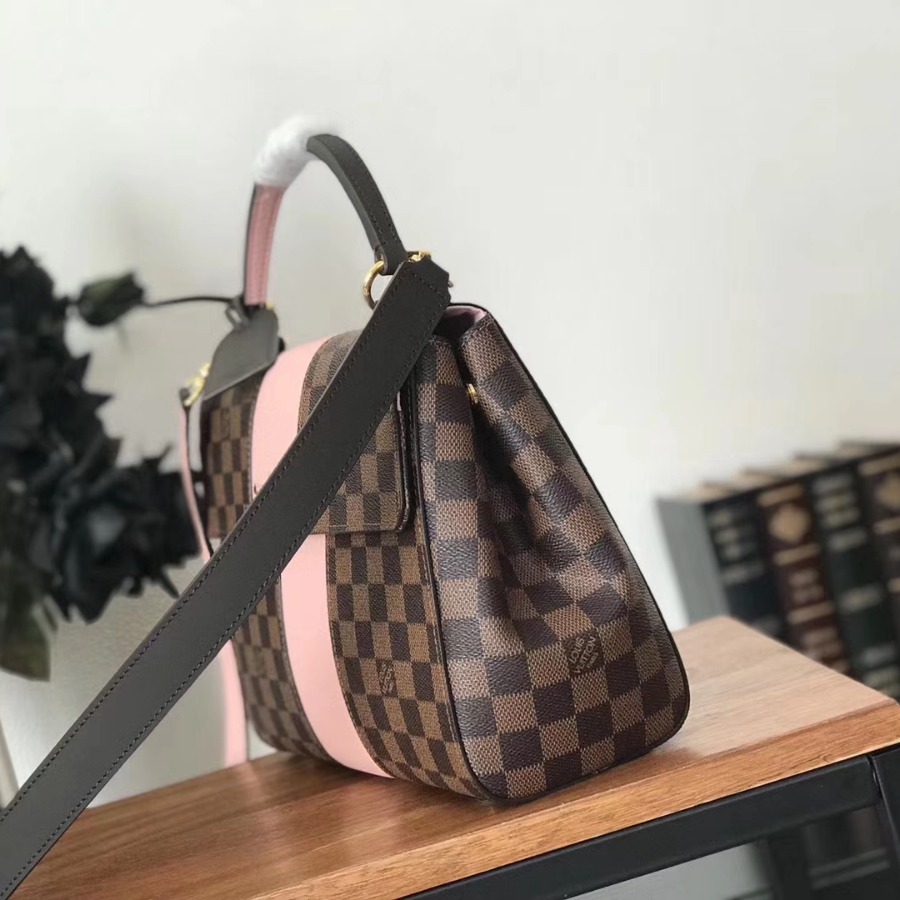 N64417, LOUIS VUITTON LV, Bond Street Mahina Leather Handbag