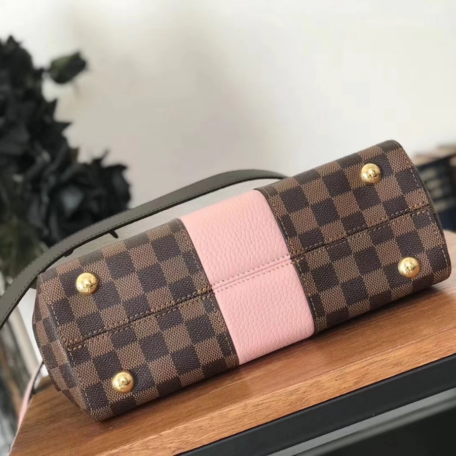 N64417, LOUIS VUITTON LV, Bond Street Mahina Leather Handbag
