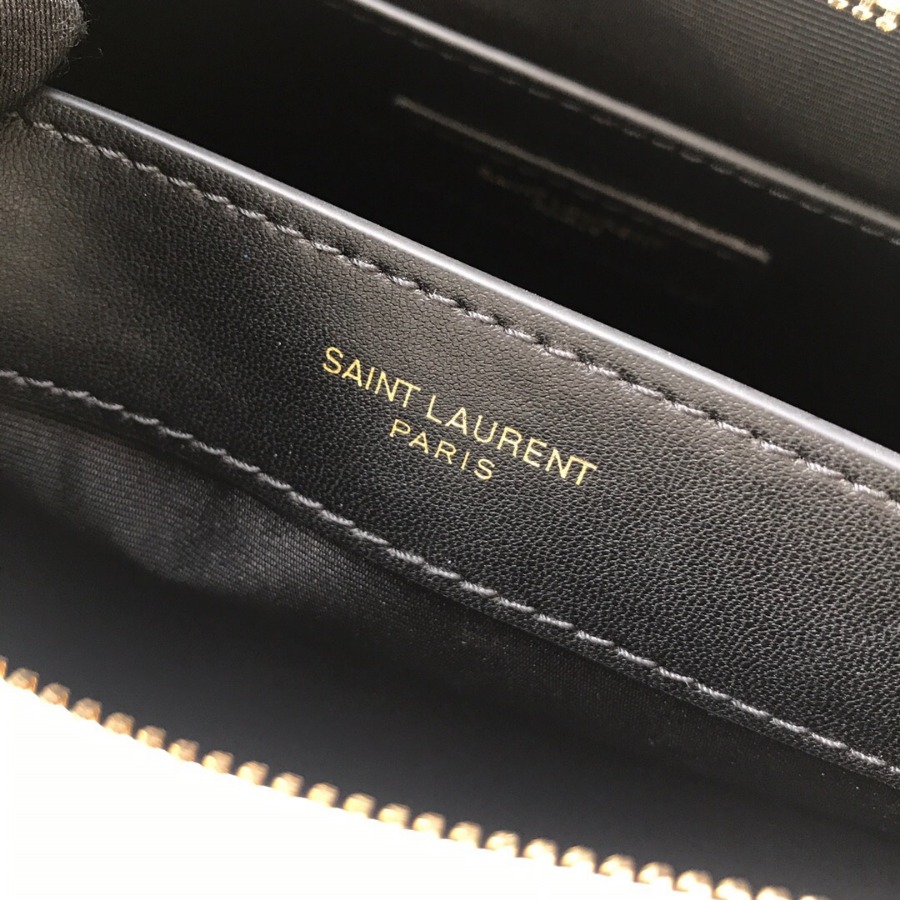 MEDIUM UPTOWN TOTE IN SHINY SMOOTH LEATHER, YSL Saint Laurent