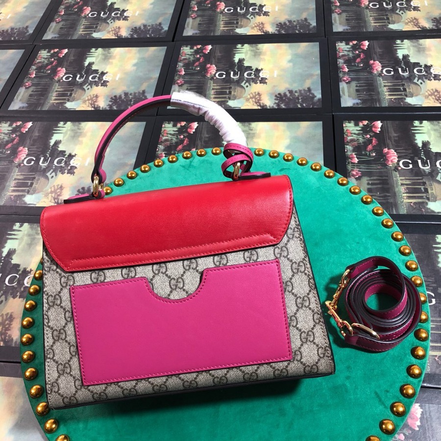 453188 Padlock Gucci Signature top handle bag