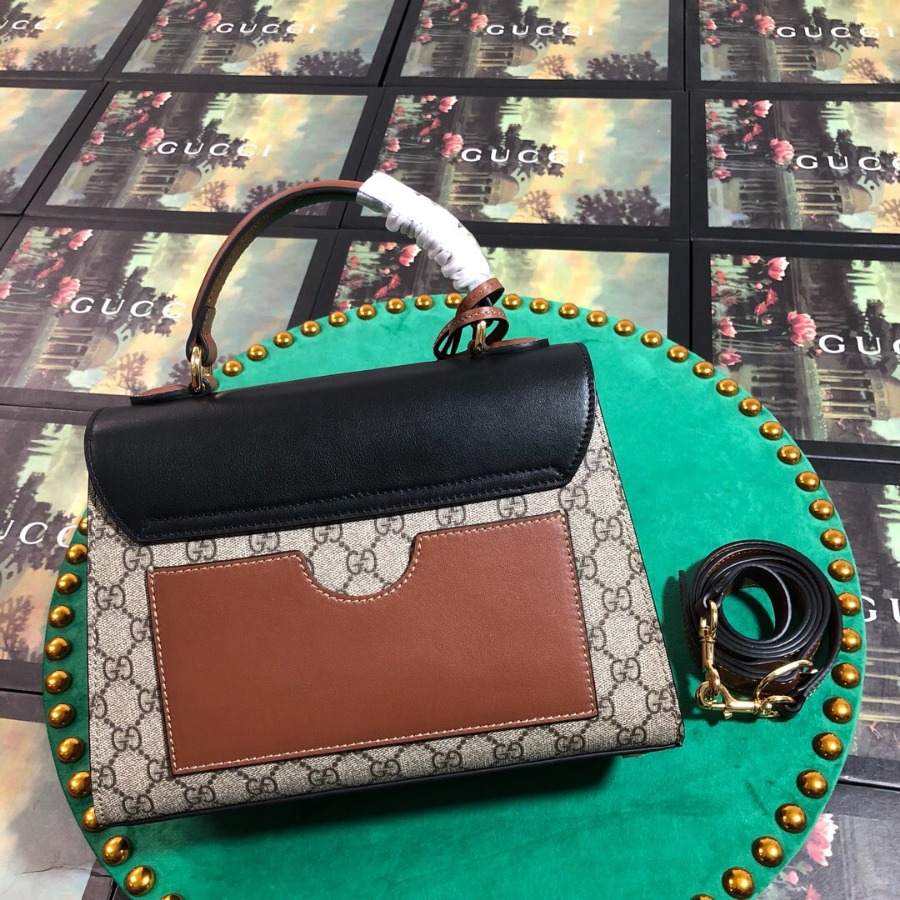 453188 Padlock Gucci Signature top handle bag