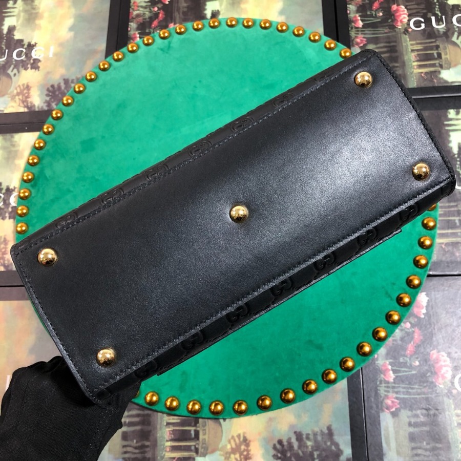 453188 Padlock Gucci Signature top handle bag