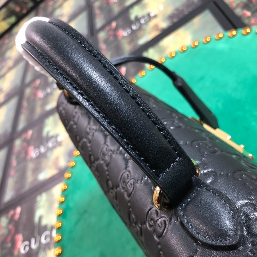 453188 Padlock Gucci Signature top handle bag