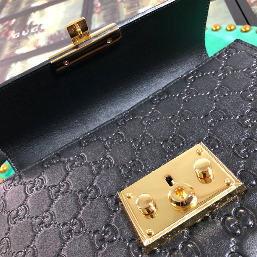 453188 Padlock Gucci Signature top handle bag