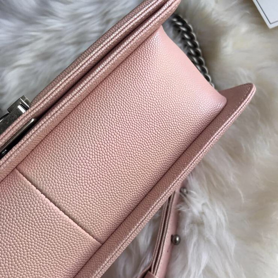  A67086, BOY CHANEL Handbag, Calfskin / CAVIAR