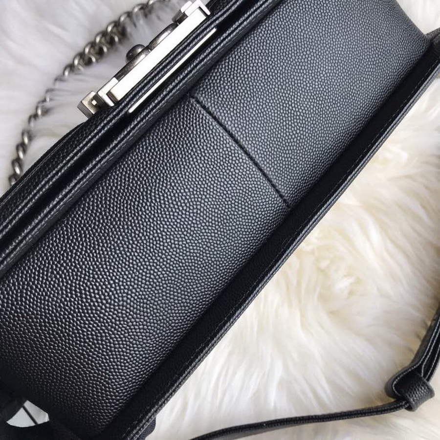  A67086, BOY CHANEL Handbag, Calfskin / CAVIAR