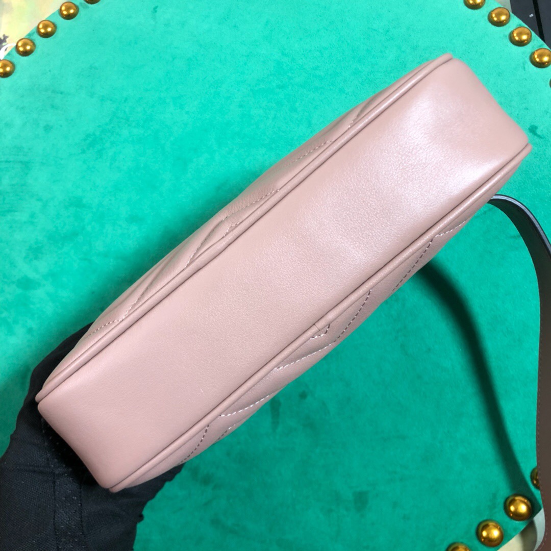 523380 GG Marmont matelassé belt bag, GUCCI Men's Belt Bags