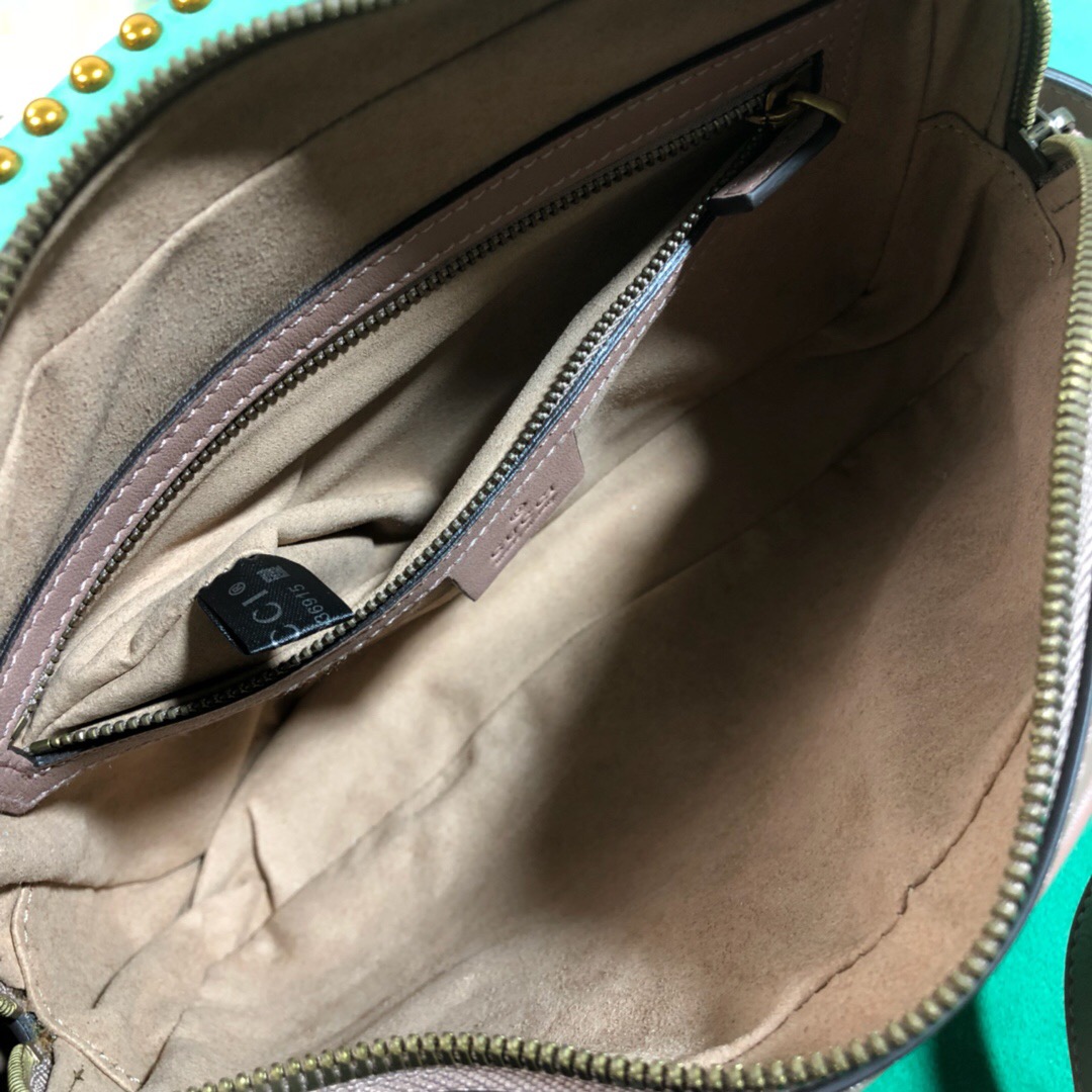523380 GG Marmont matelassé belt bag, GUCCI Men's Belt Bags