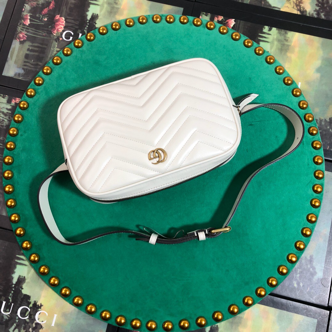 523380 GG Marmont matelassé belt bag, GUCCI Men's Belt Bags