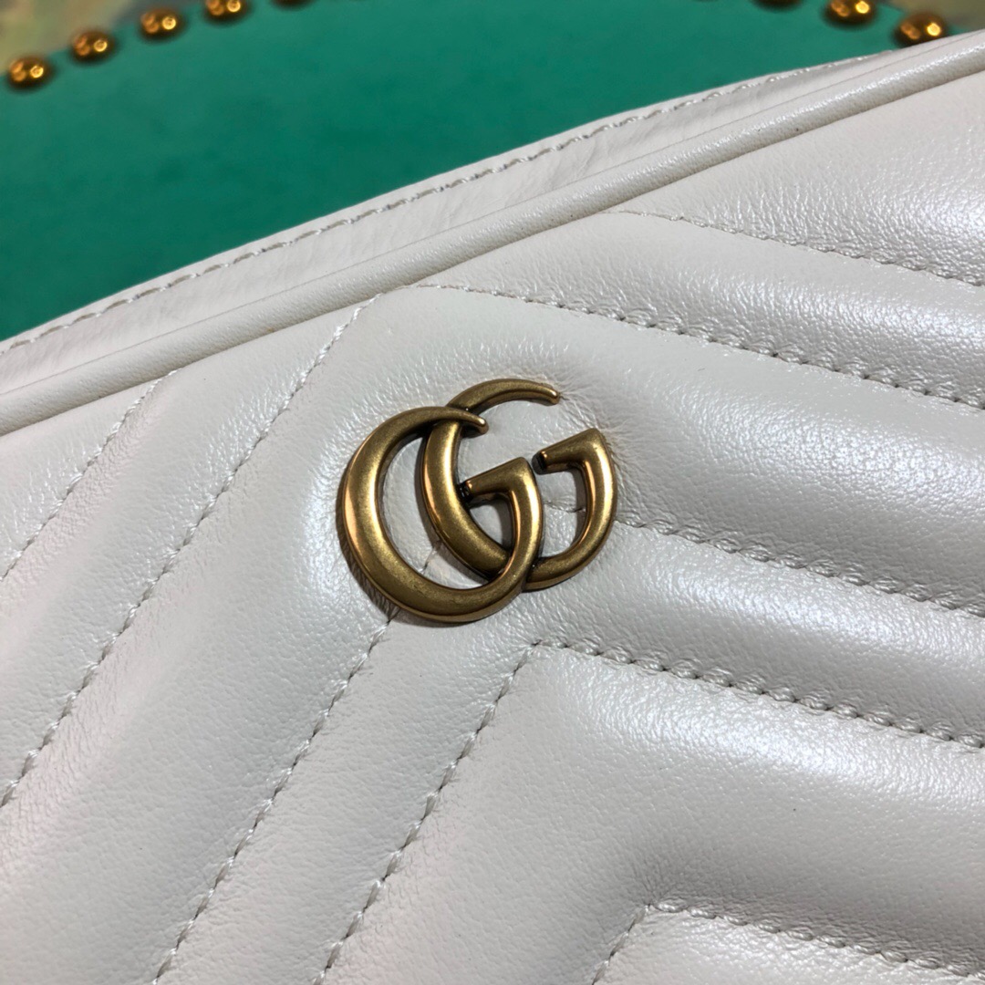 523380 GG Marmont matelassé belt bag, GUCCI Men's Belt Bags
