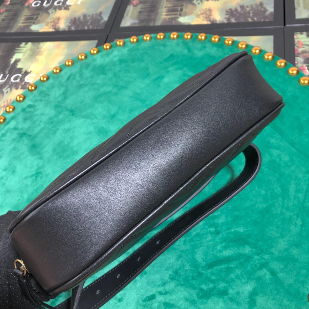 523380 GG Marmont matelassé belt bag, GUCCI Men's Belt Bags