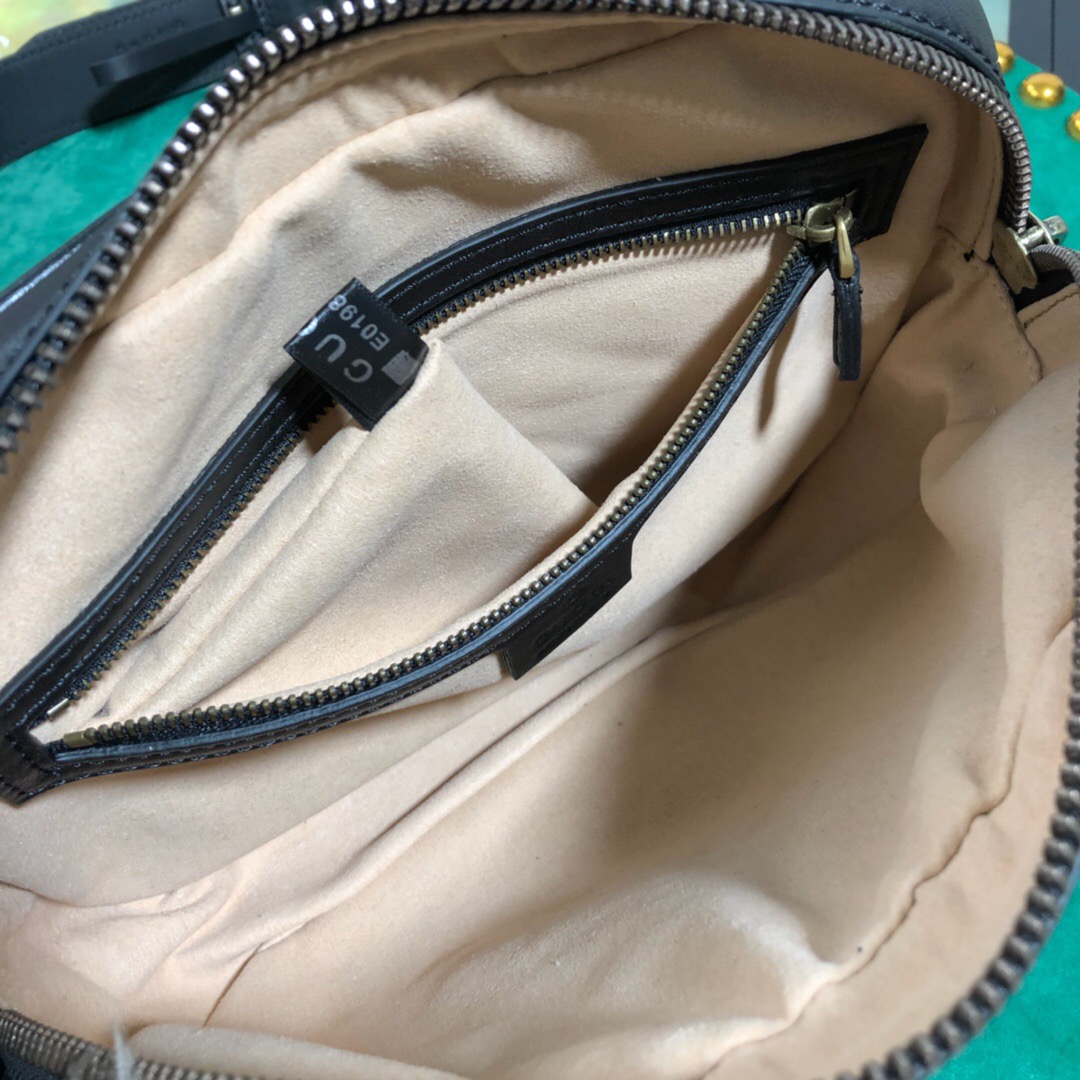523380 GG Marmont matelassé belt bag, GUCCI Men's Belt Bags