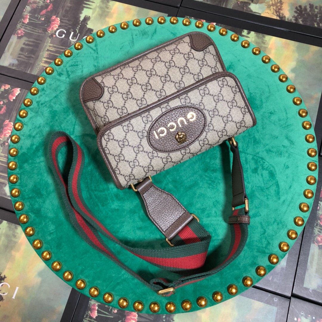501050 GG Supreme small messenger bag Men's Messengers Bags