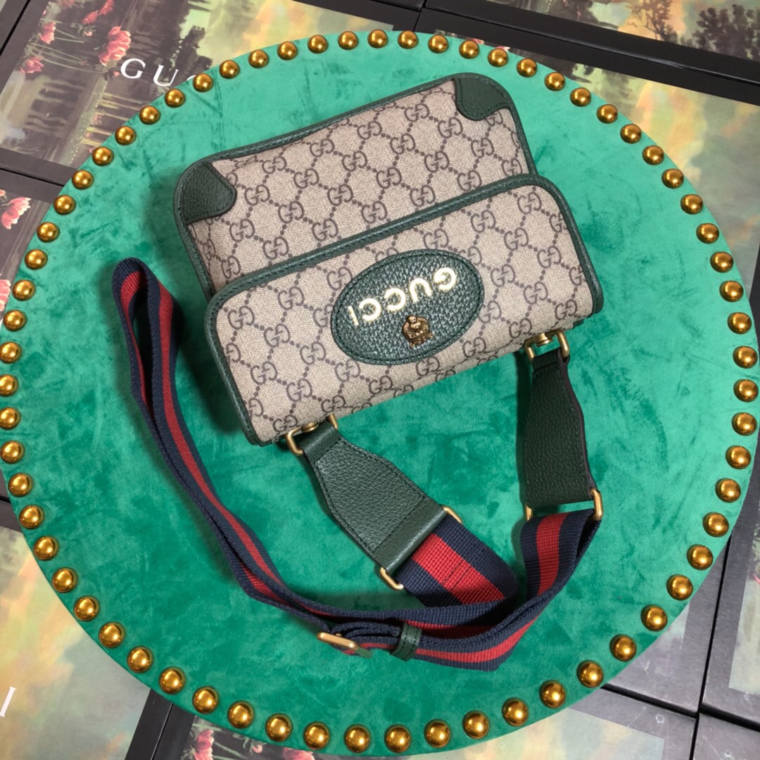 501050 GG Supreme small messenger bag Men's Messengers Bags