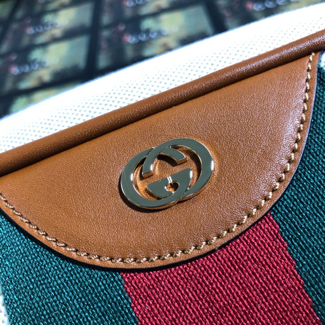 575063 Vintage canvas backpack, Gucci Men's Bags