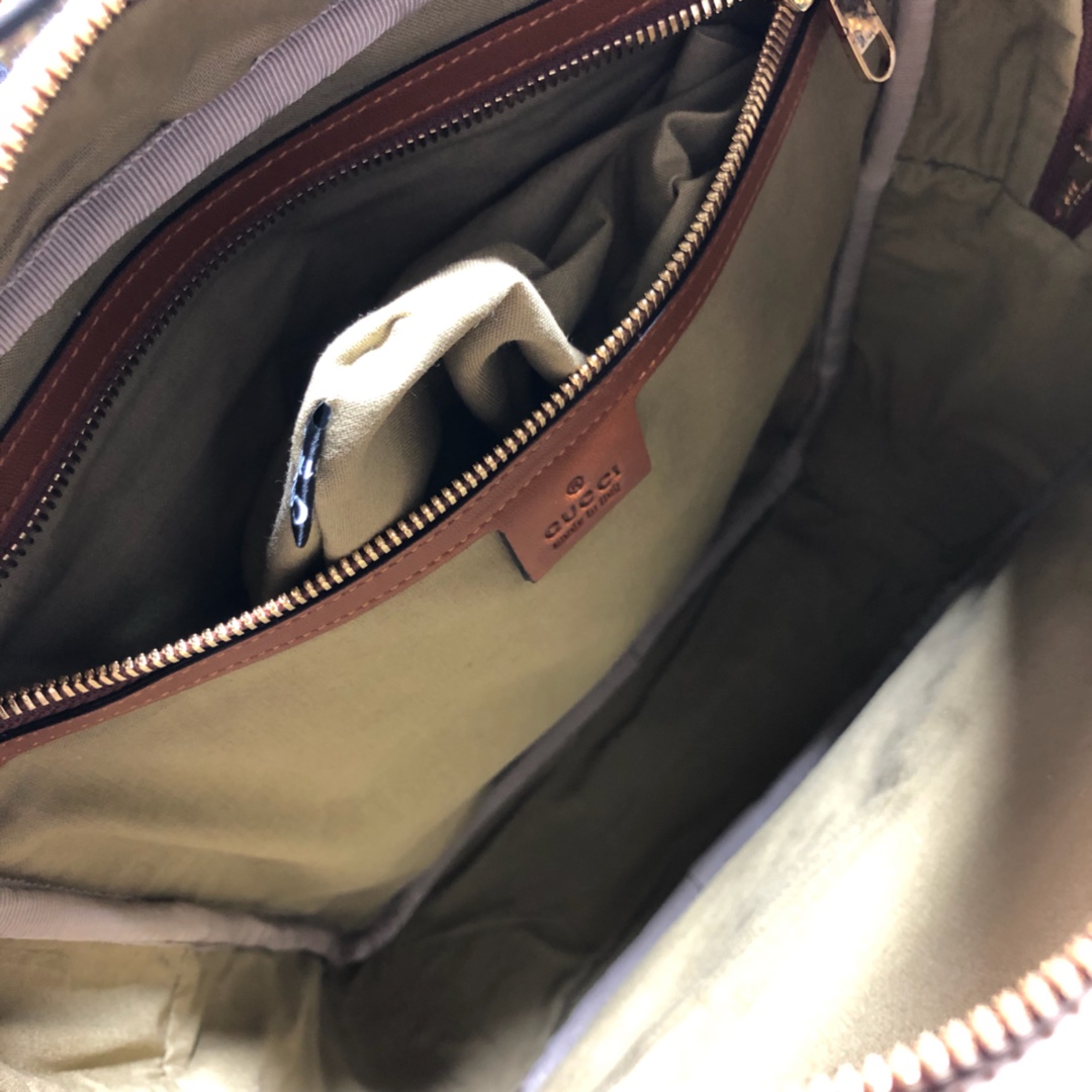 575063 Vintage canvas backpack, Gucci Men's Bags