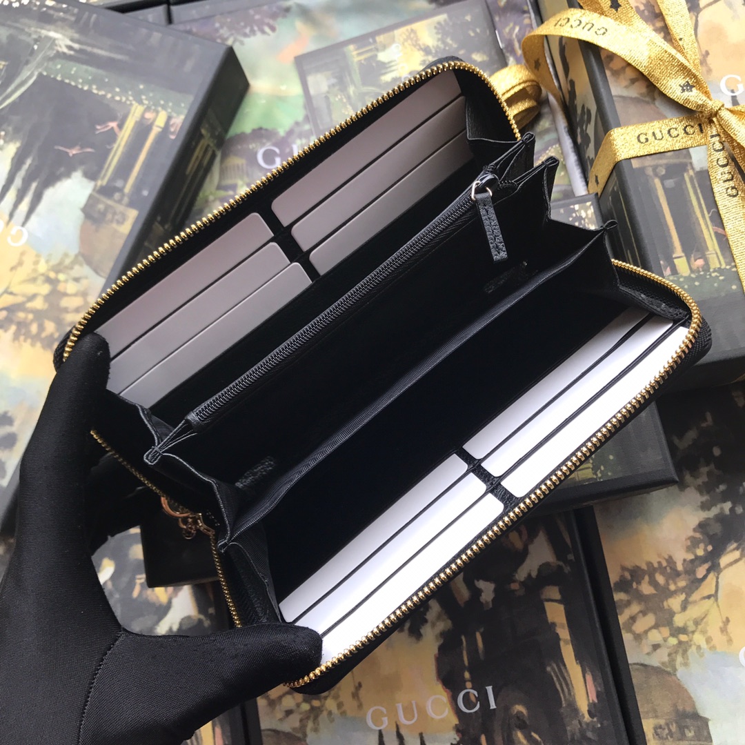 523154, Ophidia zip around wallet, GUCCI Small Accessories