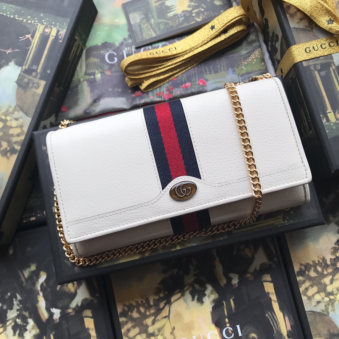 546592 Ophidia GG chain wallet, Gucci Women's Continental