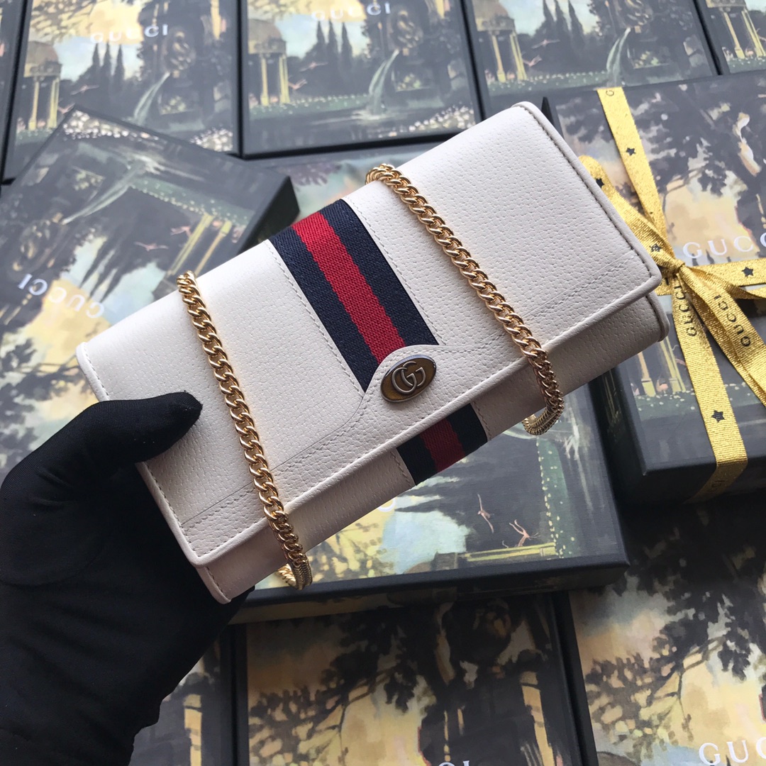 546592 Ophidia GG chain wallet, Gucci Women's Continental
