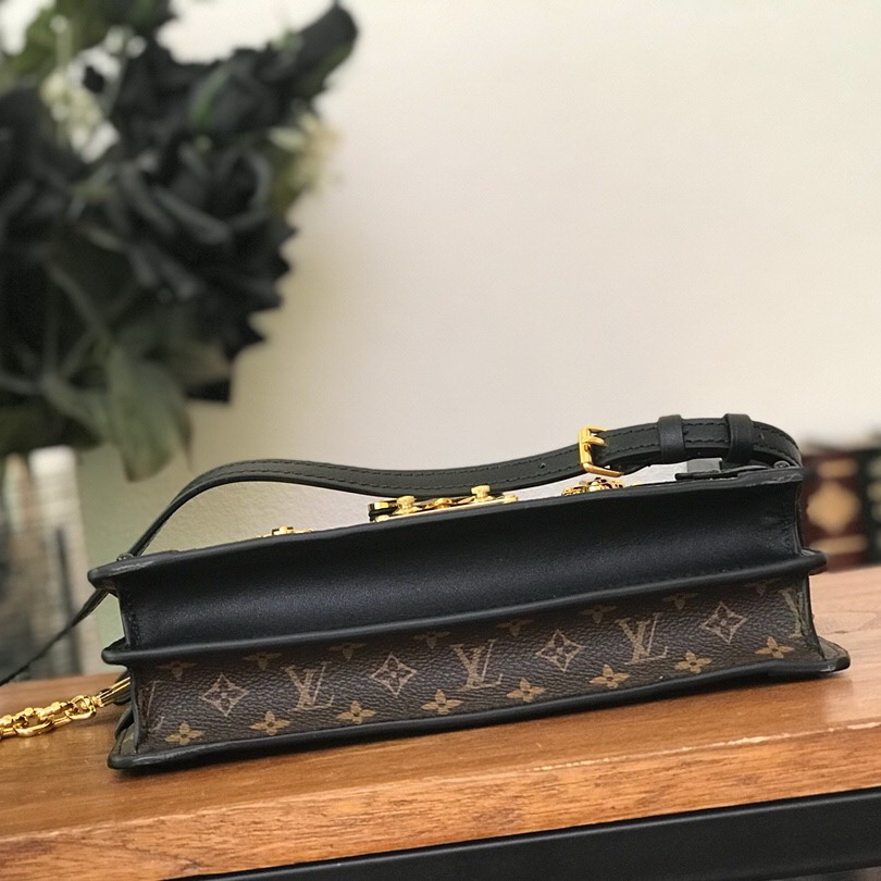 M43596, TRUNK CLUTCH,  Louis Vuitton LV Handbags, Damier Ebene Canvas