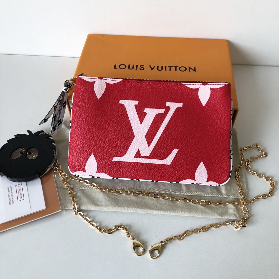 M67561 POCHETTE DOUBLE ZIP, Louis Vuitton LV