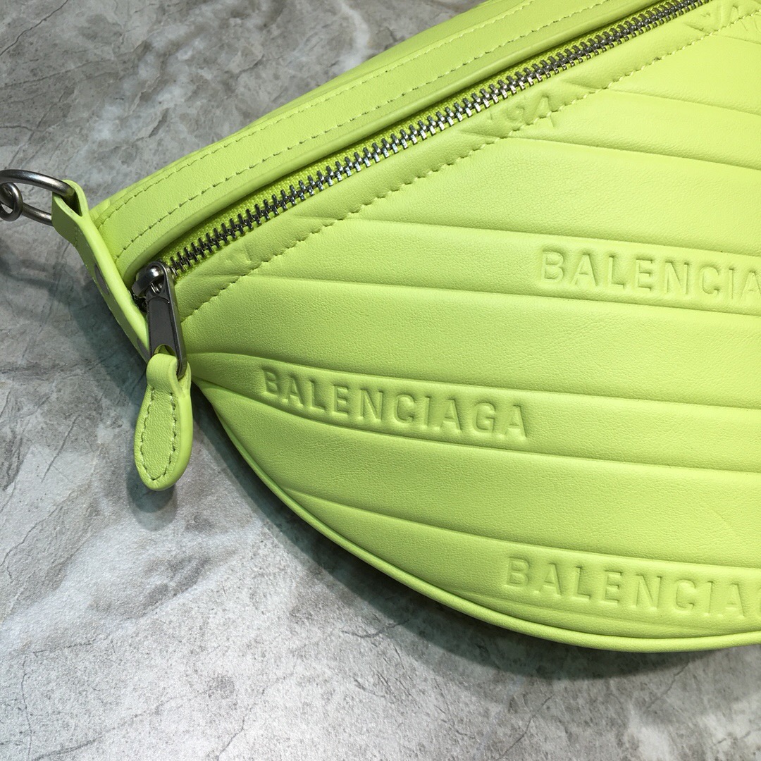 SOUVENIR BAG XS METALLIC EFFECT, Small embroidered logo belt bag