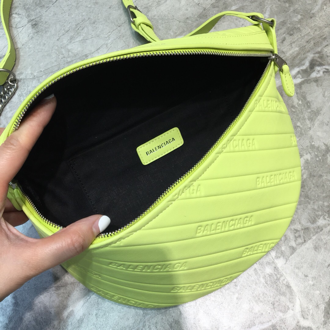 SOUVENIR BAG XS METALLIC EFFECT, Small embroidered logo belt bag