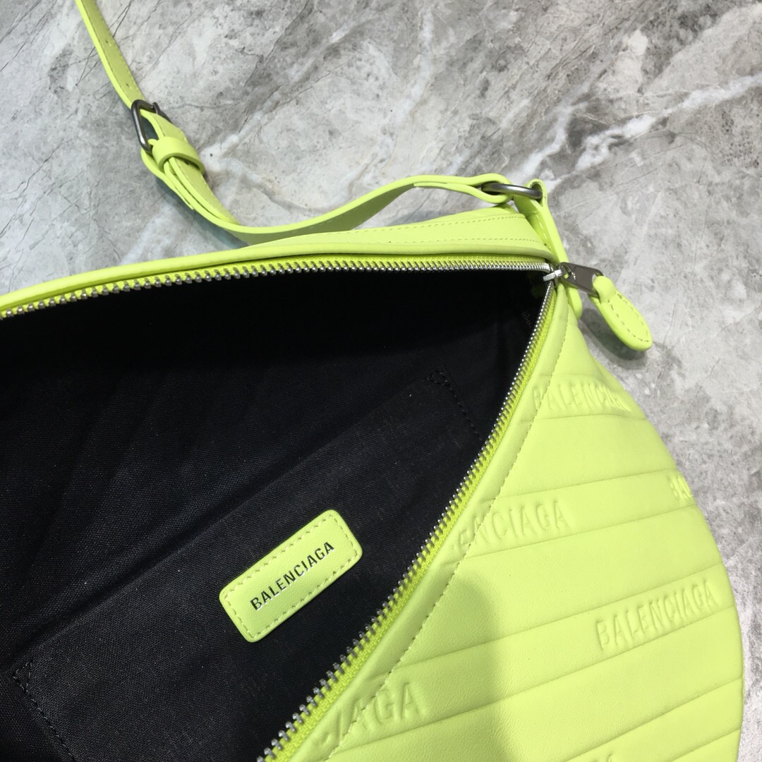 SOUVENIR BAG XS METALLIC EFFECT, Small embroidered logo belt bag