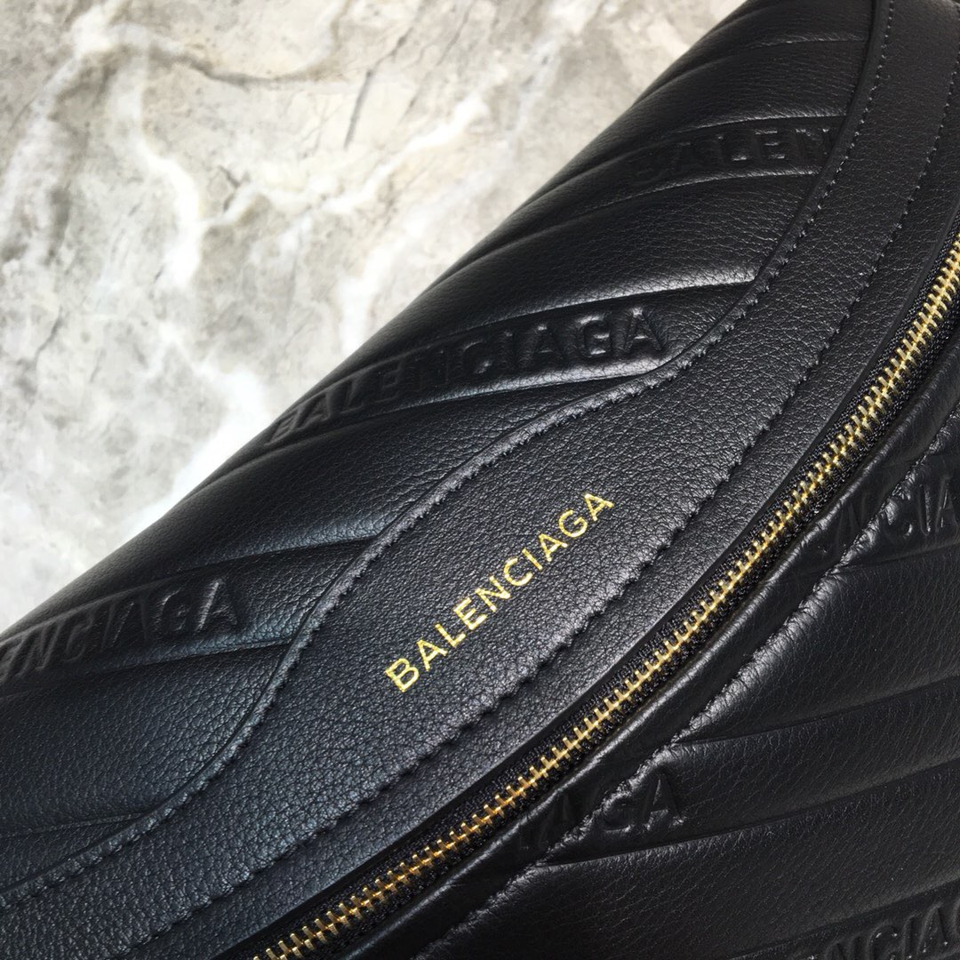 SOUVENIR BAG XS METALLIC EFFECT, Small embroidered logo belt bag