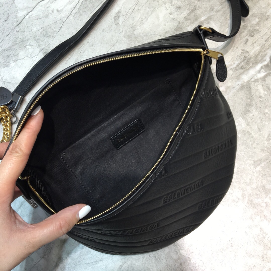 SOUVENIR BAG XS METALLIC EFFECT, Small embroidered logo belt bag