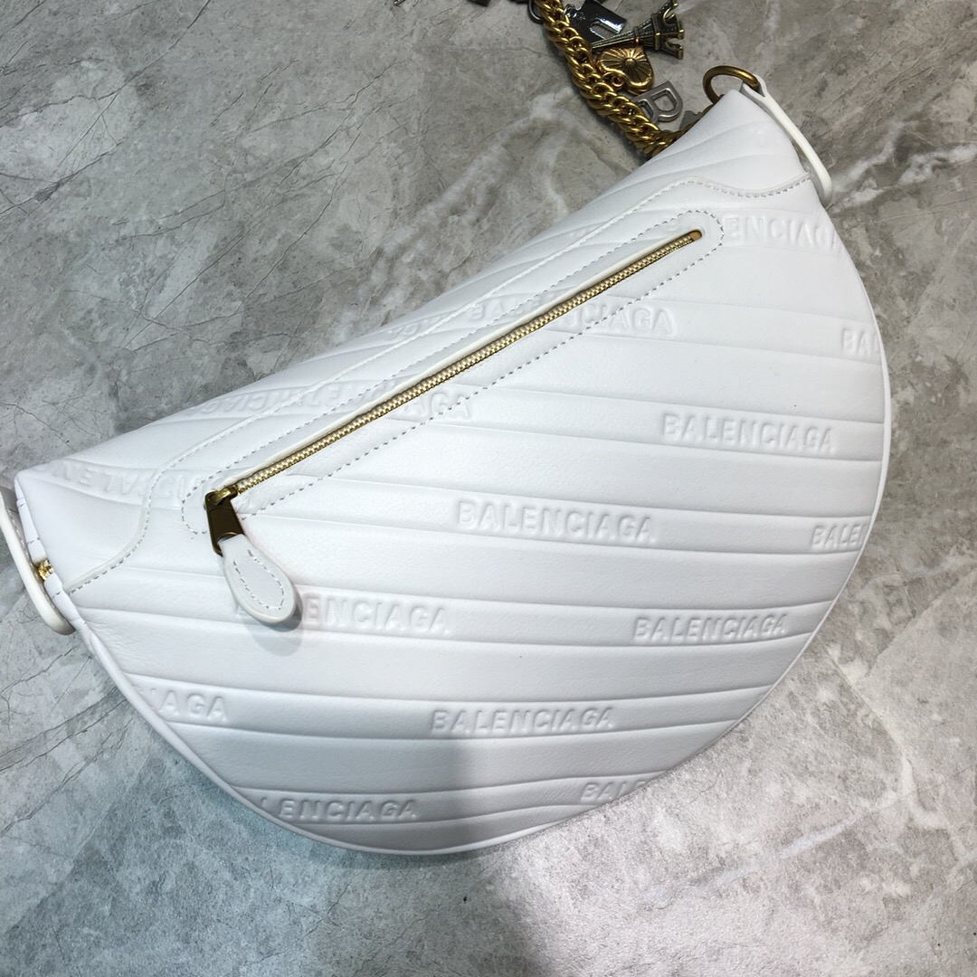 SOUVENIR BAG XS METALLIC EFFECT, Small embroidered logo belt bag