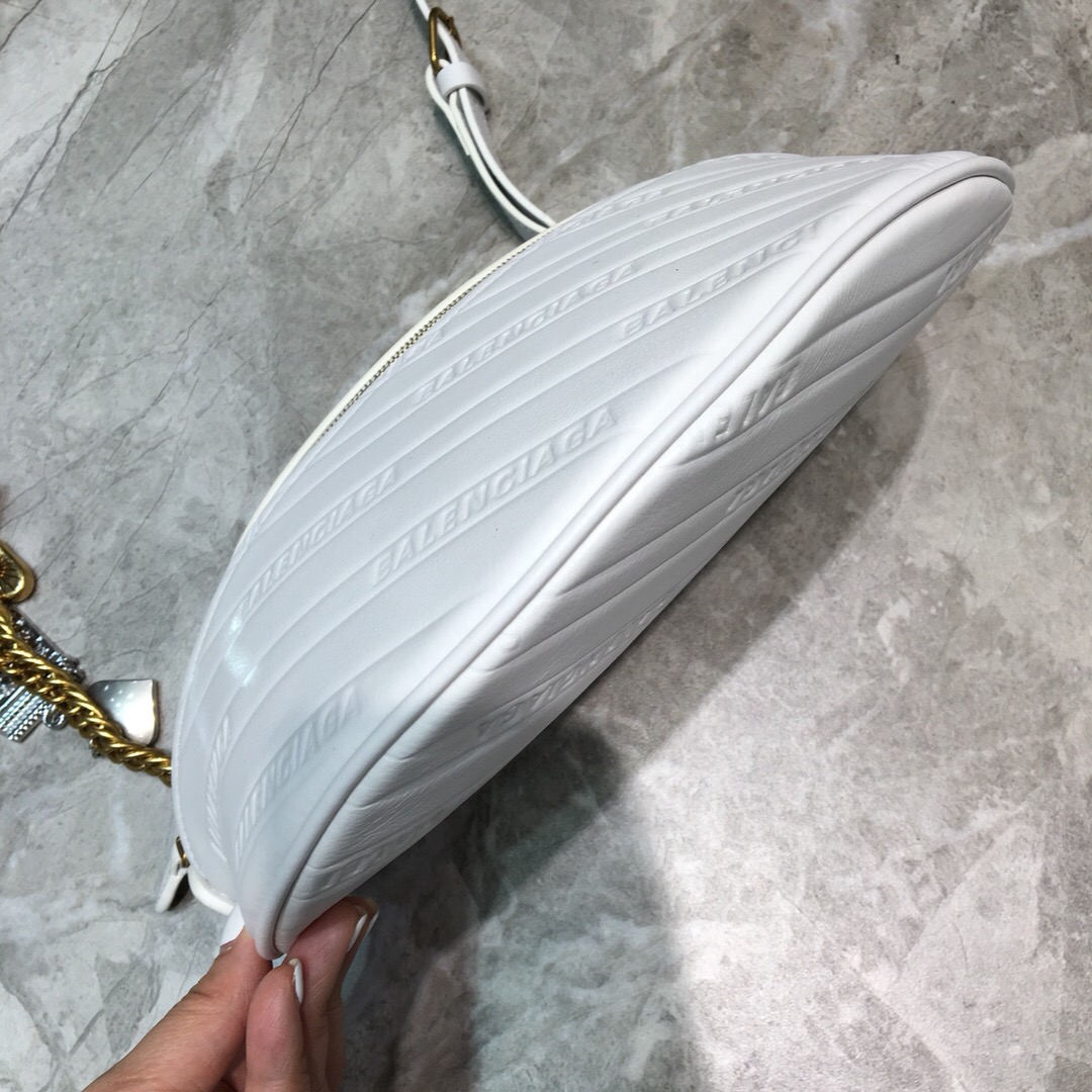 SOUVENIR BAG XS METALLIC EFFECT, Small embroidered logo belt bag