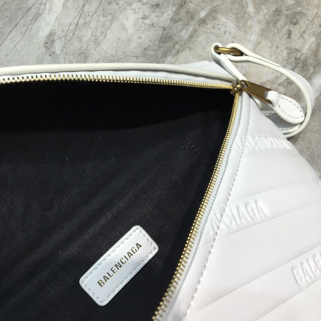 SOUVENIR BAG XS METALLIC EFFECT, Small embroidered logo belt bag