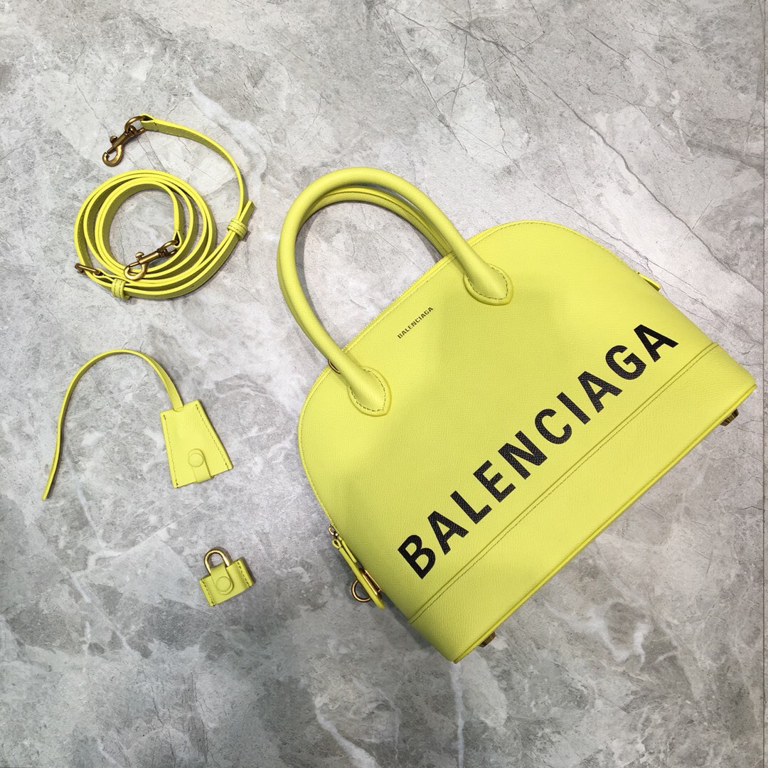 Ville Top Handle S, Balenciaga Handbags Small printed hand drawn Balenciaga logo calfskin bag