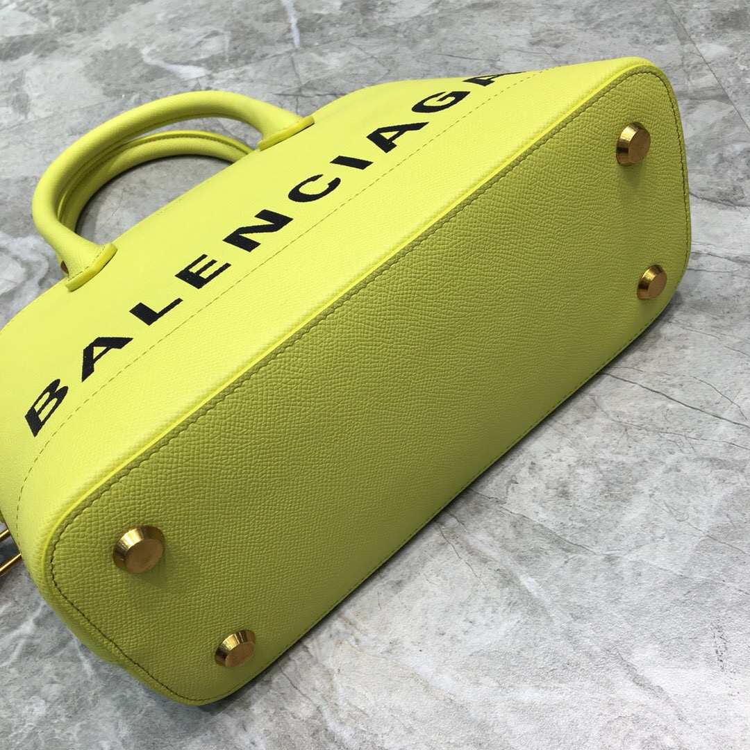 Ville Top Handle S, Balenciaga Handbags Small printed hand drawn Balenciaga logo calfskin bag