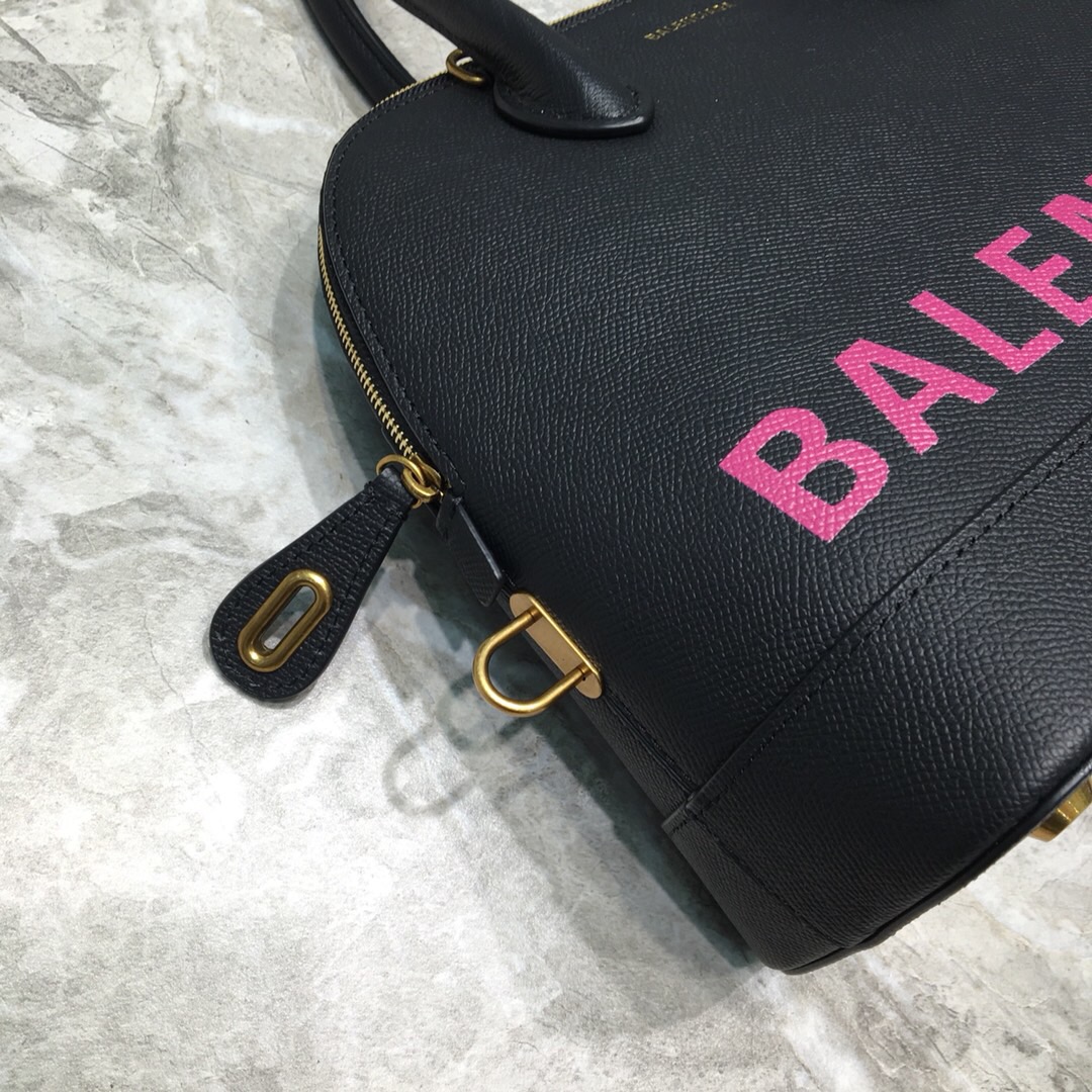 Ville Top Handle S, Balenciaga Handbags Small printed hand drawn Balenciaga logo calfskin bag
