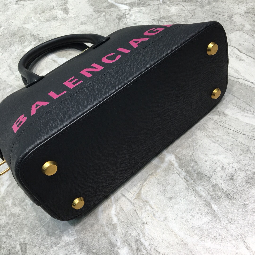 Ville Top Handle S, Balenciaga Handbags Small printed hand drawn Balenciaga logo calfskin bag