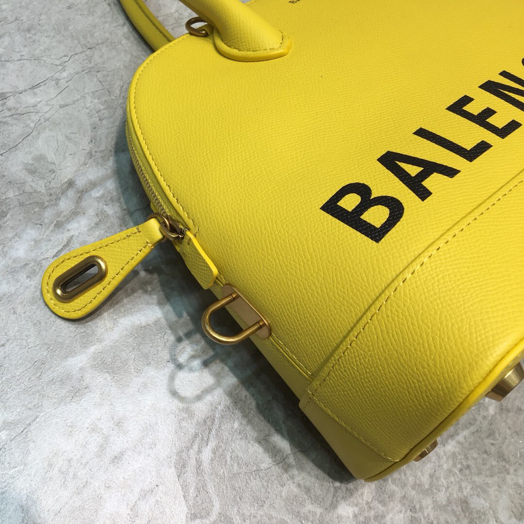 Ville Top Handle S, Balenciaga Handbags Small printed hand drawn Balenciaga logo calfskin bag