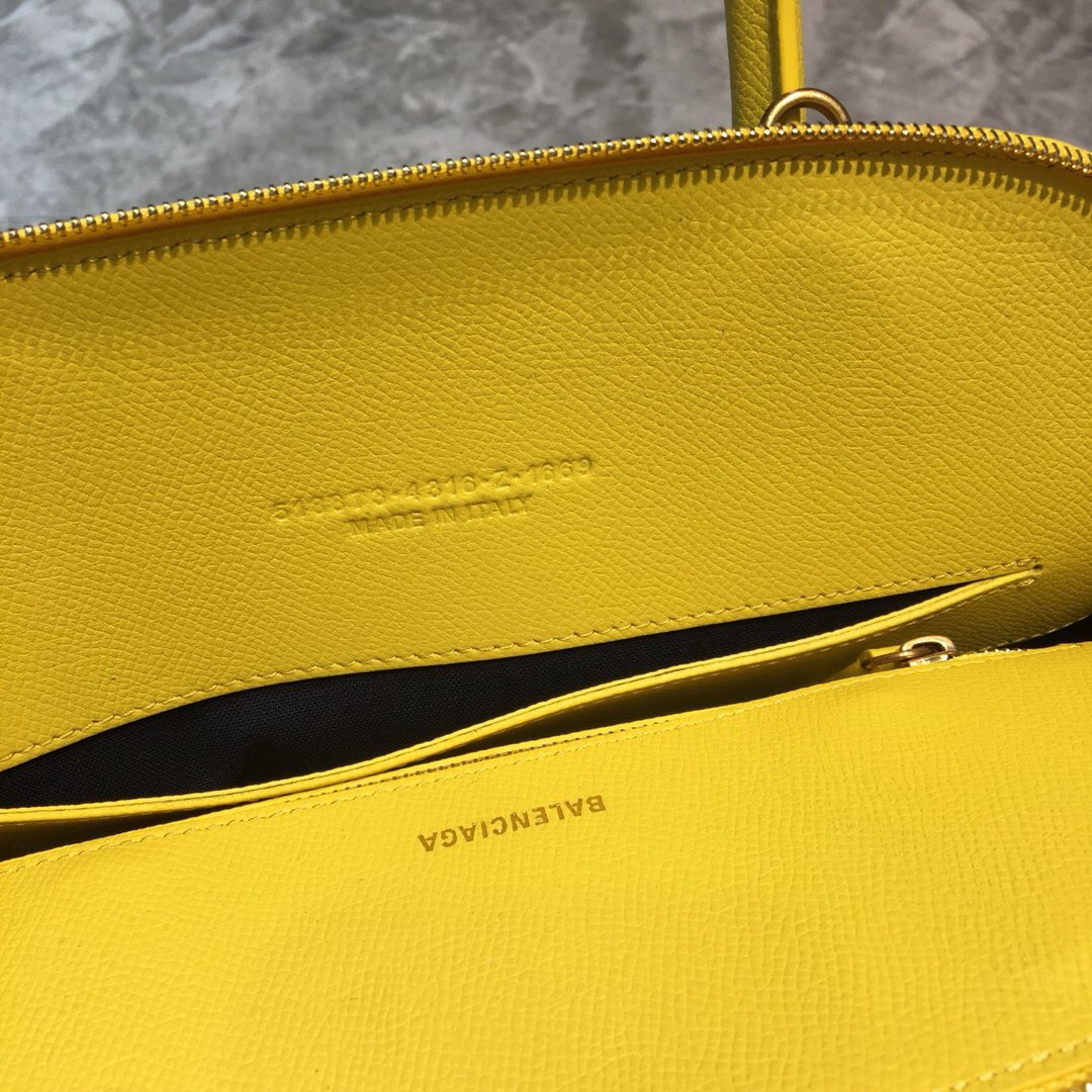 Ville Top Handle S, Balenciaga Handbags Small printed hand drawn Balenciaga logo calfskin bag