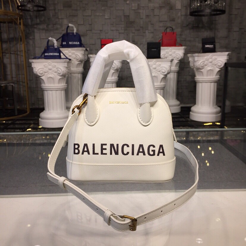 VILLE TOP HANDLE XXS, Small graffiti logo calfskin bag, BALENCIAGA HANDBAG