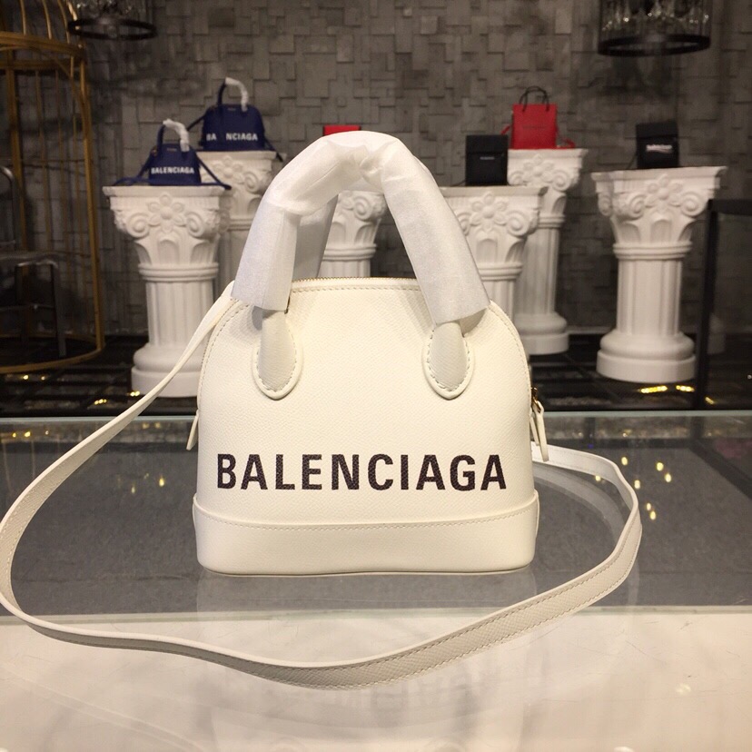VILLE TOP HANDLE XXS, Small graffiti logo calfskin bag, BALENCIAGA HANDBAG