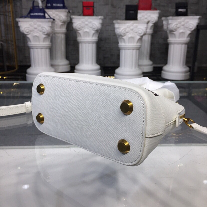 VILLE TOP HANDLE XXS, Small graffiti logo calfskin bag, BALENCIAGA HANDBAG
