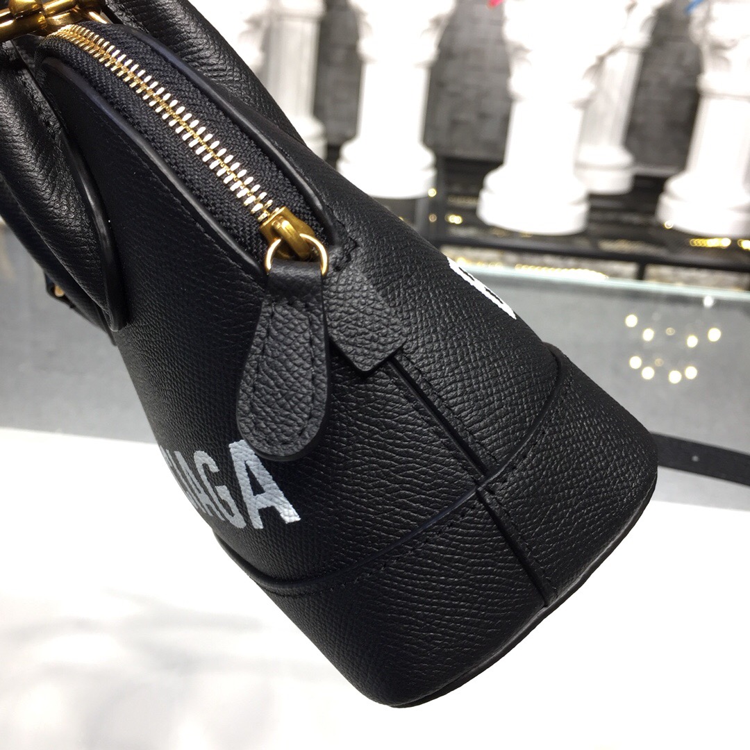 VILLE TOP HANDLE XXS, Small graffiti logo calfskin bag, BALENCIAGA HANDBAG