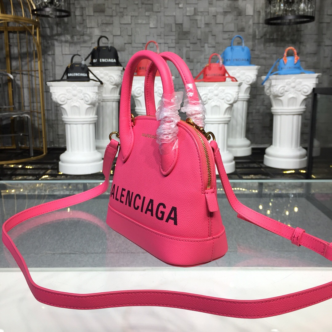 VILLE TOP HANDLE XXS, Small graffiti logo calfskin bag, BALENCIAGA HANDBAG