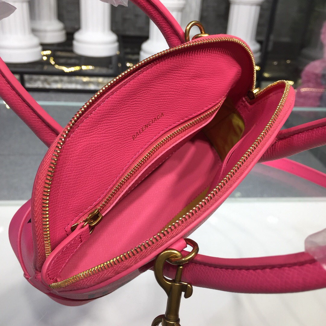 VILLE TOP HANDLE XXS, Small graffiti logo calfskin bag, BALENCIAGA HANDBAG