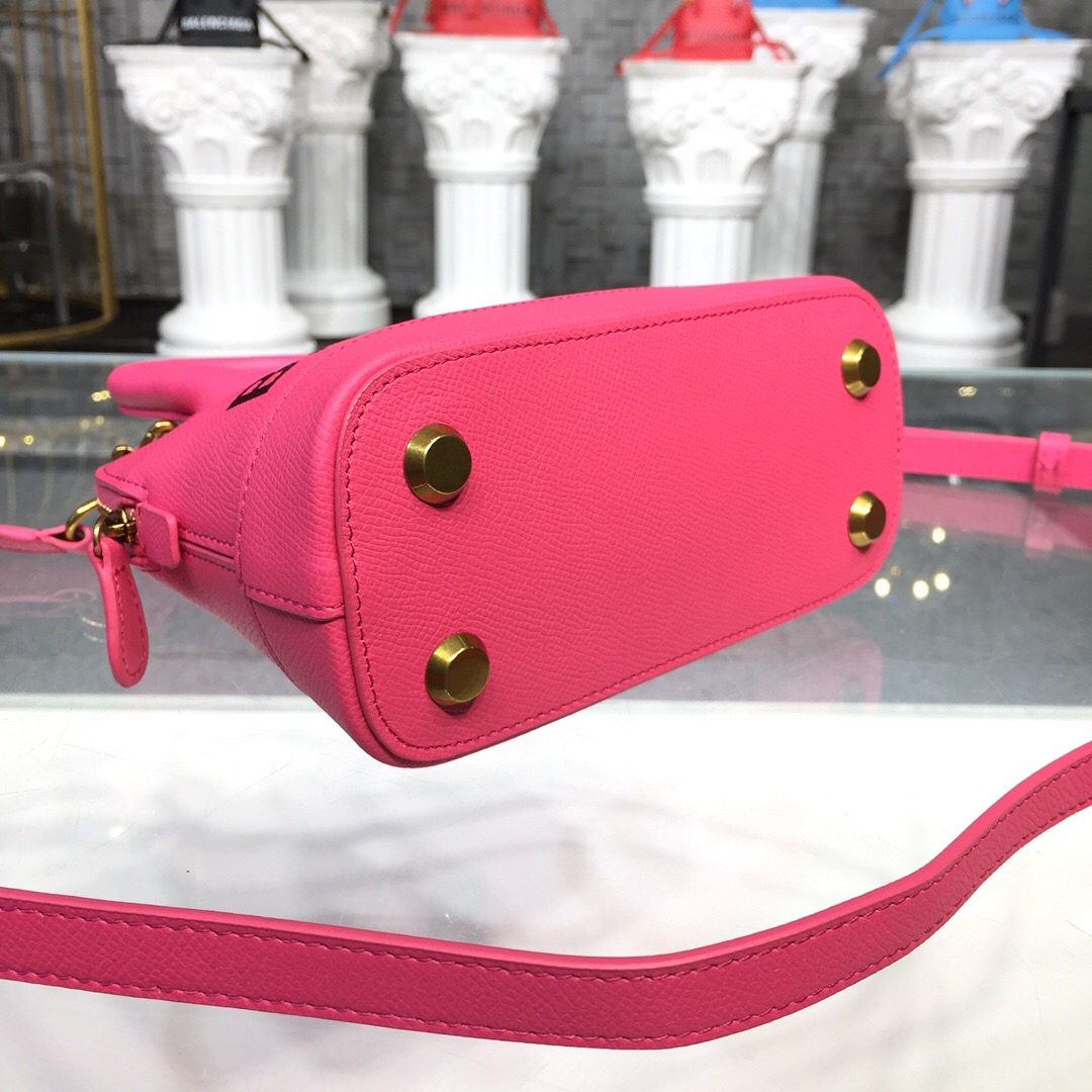 VILLE TOP HANDLE XXS, Small graffiti logo calfskin bag, BALENCIAGA HANDBAG