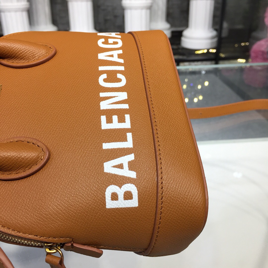 VILLE TOP HANDLE XXS, Small graffiti logo calfskin bag, BALENCIAGA HANDBAG